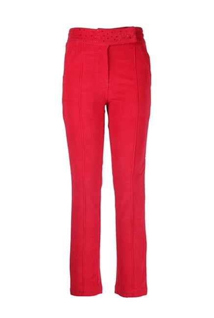 red track pant for women  bell bottom pant  women bell bottom pant  bell