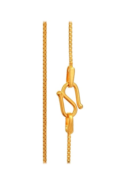 Tanishq gold chain design with clearance price