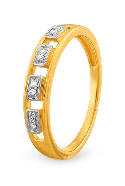 Buy Tanishq 18 kt Gold & Diamond Ring Online At Best Price @ Tata CLiQ