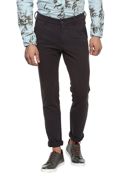 MUFTI Slim Fit Men Khaki Trousers - Buy MUFTI Slim Fit Men Khaki Trousers  Online at Best Prices in India | Flipkart.com