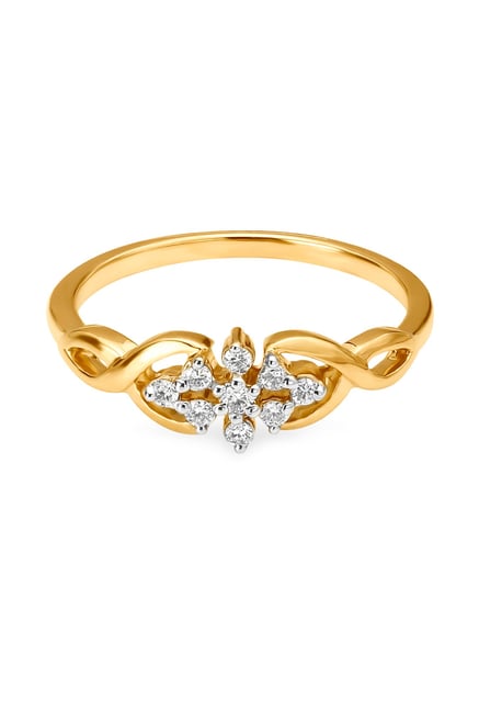 Tanishq 18 kt Gold & Diamond Ring from Tanishq at best prices on Tata CLiQ