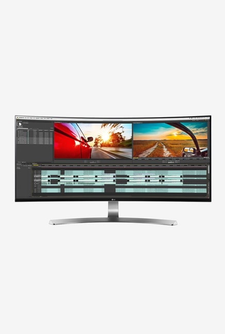 LG 34UC98 86.36 cm (34 inch) Curved Monitor (White)