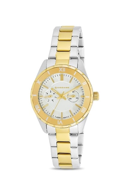 Giordano analog silver dial women's clearance watch