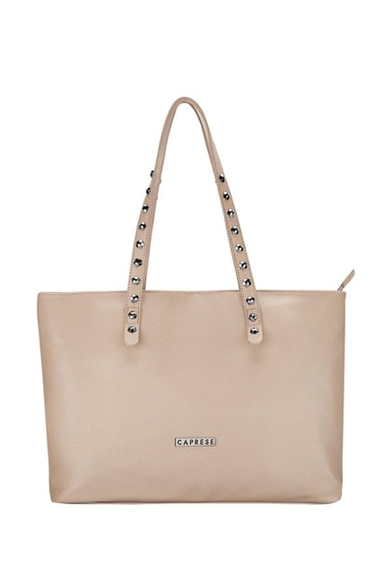 Buy Caprese Merona Beige Solid Shoulder Bag For Women At Best Price Tata CLiQ