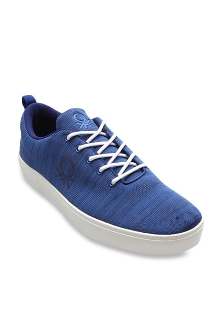 benetton blue sneakers