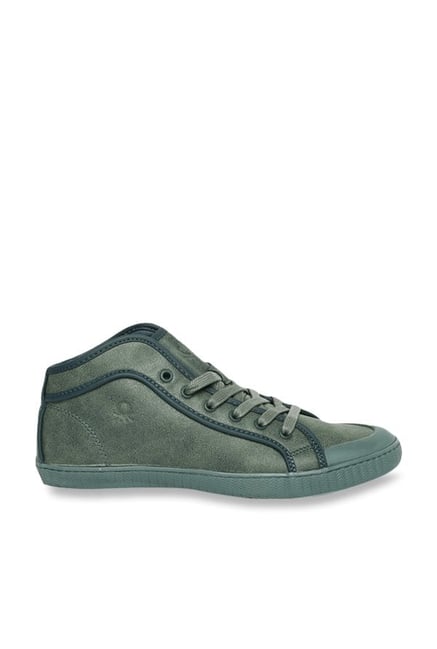 united colors of benetton grey sneakers