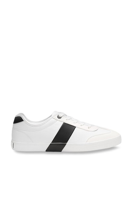 Benetton White \u0026 Black Casual Sneakers 