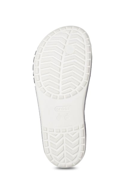 crocs bayaband white flip flops