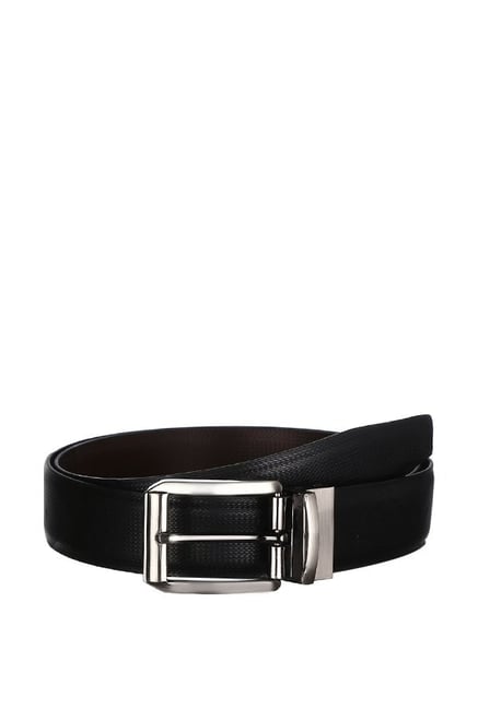 Kara Black & Dark Brown Solid Reversible Belt-picture-27