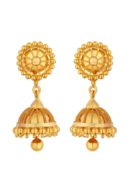 Buy Joyalukkas 22 kt Gold Earrings Online at Best Prices | Tata CLiQ