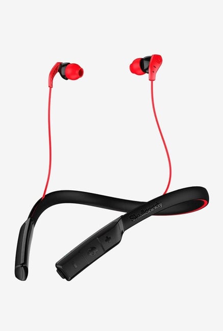 Skullcandy S2Cdw K605 Method Wireless Sport Headset With Mic Black Red