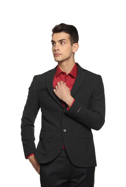 Men V-neck One Button Blazer Suit Party Wedding Glitter Sequin Shiny Coat  Jacket - Walmart.com