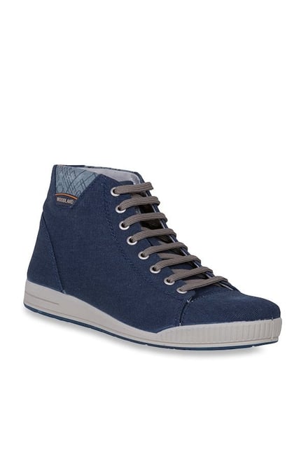 woodland navy casual sneakers