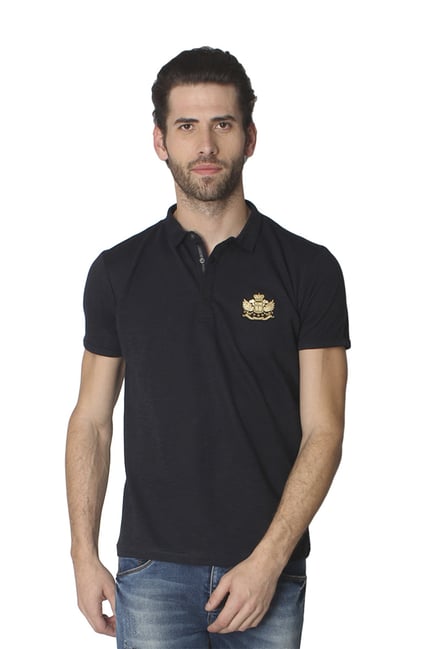 Slim Fit Solid Polo