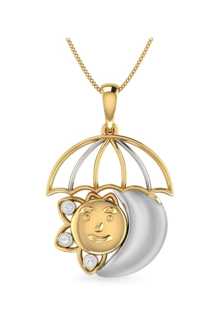 PC Jeweller Bachpan 22 kt Gold Pendant without Chain for Kids-picture-48