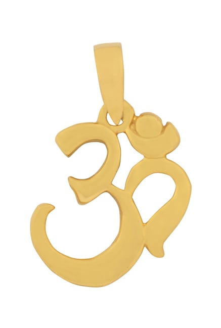 PC Jeweller Omkar 22 kt Gold Pendant without Chain-picture-40