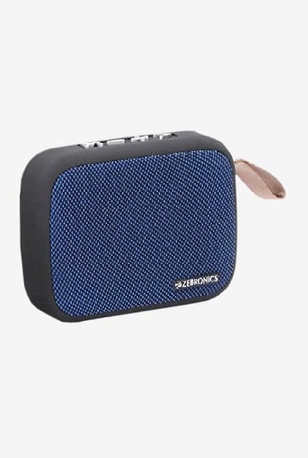 Zebronics Delight 3 W Bluetooth Speaker (Blue)