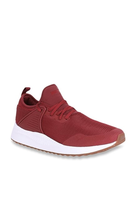 Puma Men's Pacer Next Cage Pomegranate Sneakers