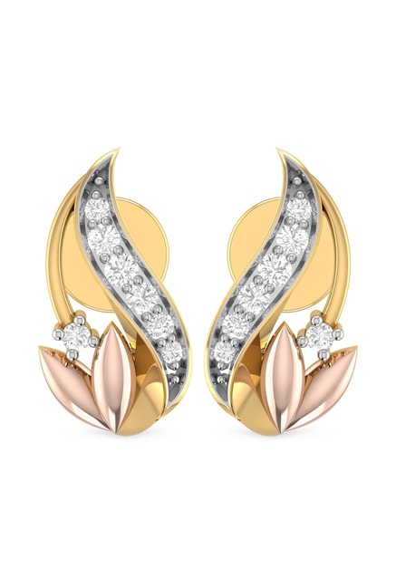 9Ct Gold & Diamond Earrings | OldJW Auctioneers