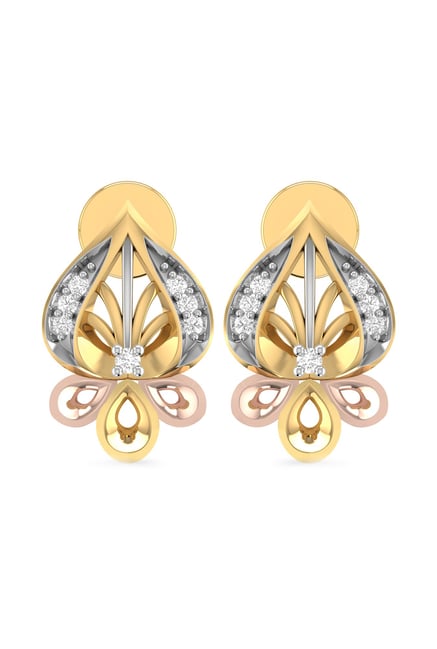 Buy PC Jeweller Daithi 18k Gold Earrings for Women Online At Best Price @  Tata CLiQ