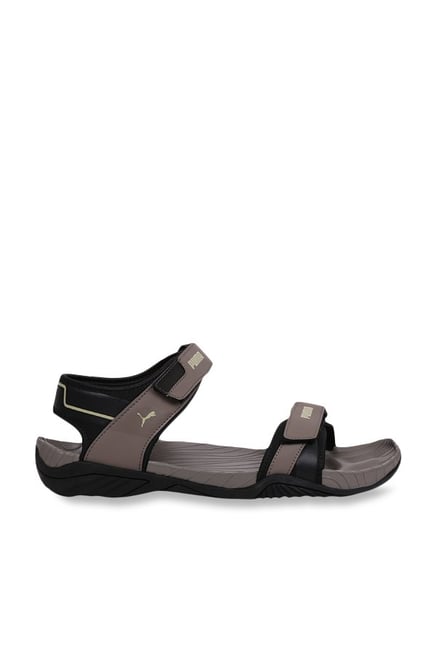 puma brown sandals