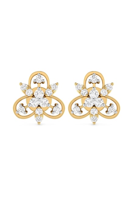 Buy PC Jeweller Druce 22 kt Gold Earrings Online At Best Price @ Tata CLiQ