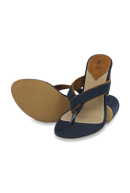 Buy Inc.5 Navy Thong Sandals for Women at Best Price @ Tata CLiQ