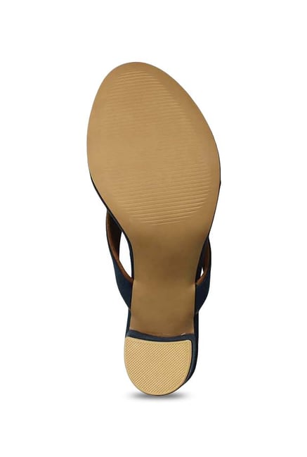 navy thong sandals
