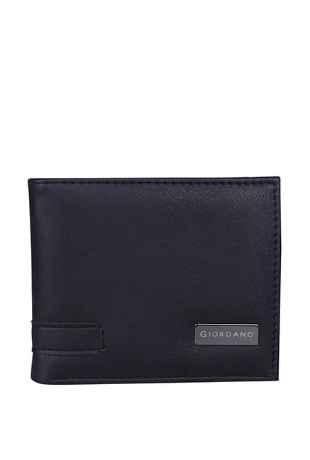 Buy Giordano Black Solid Bi-Fold Wallet For Men At Best Price @ Tata CLiQ