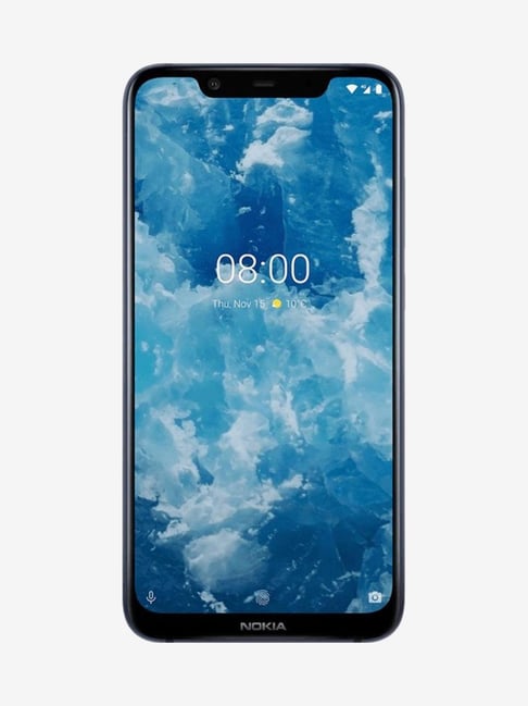Nokia 8.1 64 GB (Blue/Silver) 4 GB RAM, Dual SIM 4G