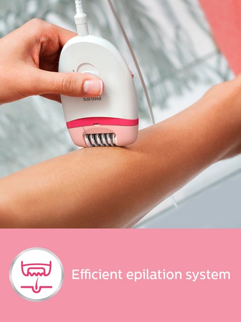 Philips BRE235/00 Satinelle Essential Corded Compact Epilator (White ...