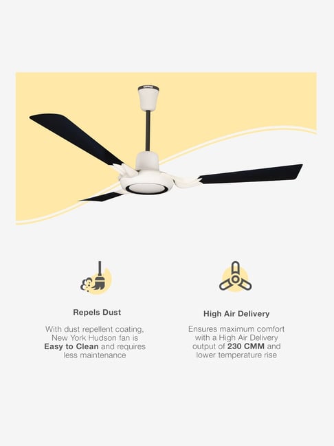 Buy Luminous London Mayfair 1200 Mm 3 Blades Ceiling Fan Online At