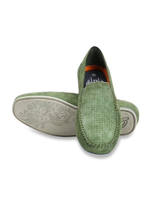 Bugatti Green Casual Loafers from 