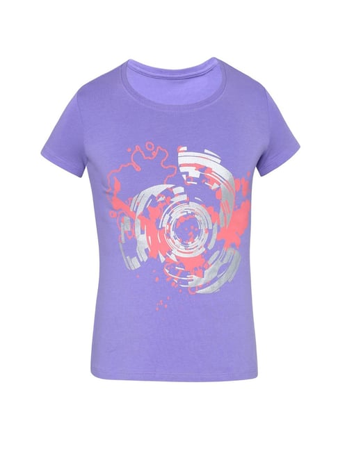 Jockey AG01 Girl's Super Combed Cotton Regular Fit Graphic Printed T-Shirt (Prints May Vary)-picture-19