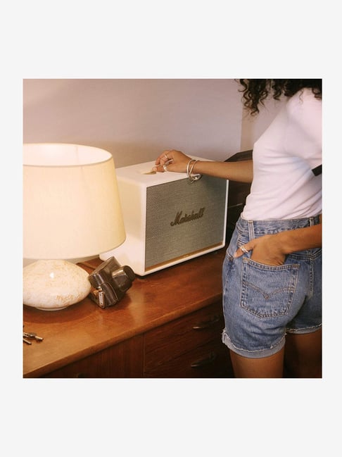 Buy Marshall Woburn II 50W Bluetooth Speaker (White) Online At