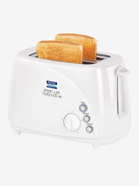 Kent 16031 700W 2 Slices Pop-Up Toaster (White)
