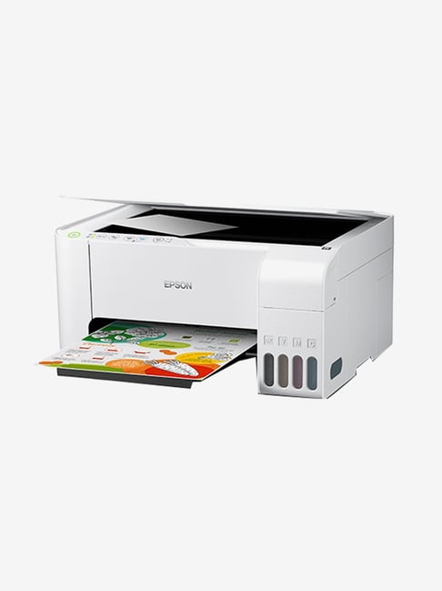 Buy Epson EcoTank L3156 All-in-One Wi-Fi Inkjet Printer (White) Online ...