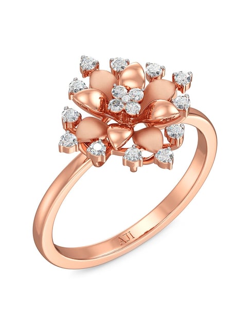 Buy Floral Shaped Diamond Ring- Joyalukkas