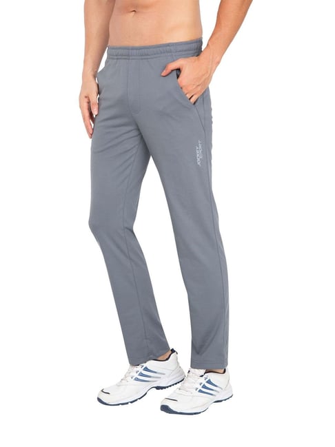 Buy Jockey Men Blue Solid Slim Fit Joggers  Track Pants for Men 9107647   Myntra