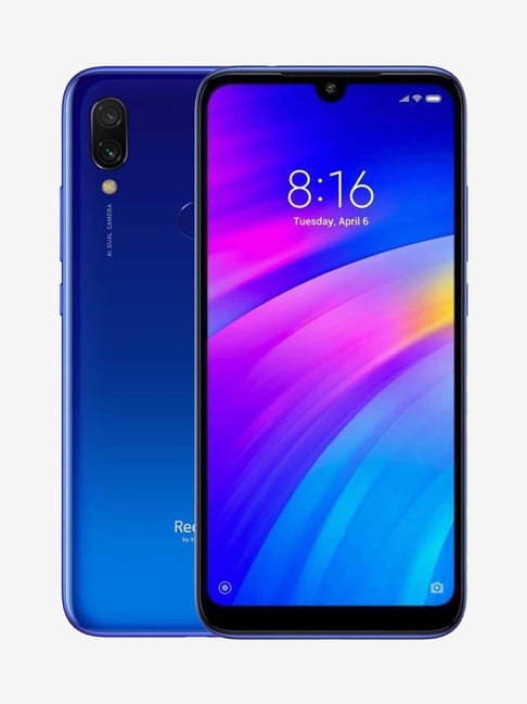 Redmi 7 (Comet Blue, 2GB RAM, SD 632, 32GB Storage, 4000mAH Battery)