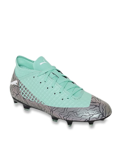 Puma Kids Future 2.4 FG AG Jr Biscay Green Football Shoes