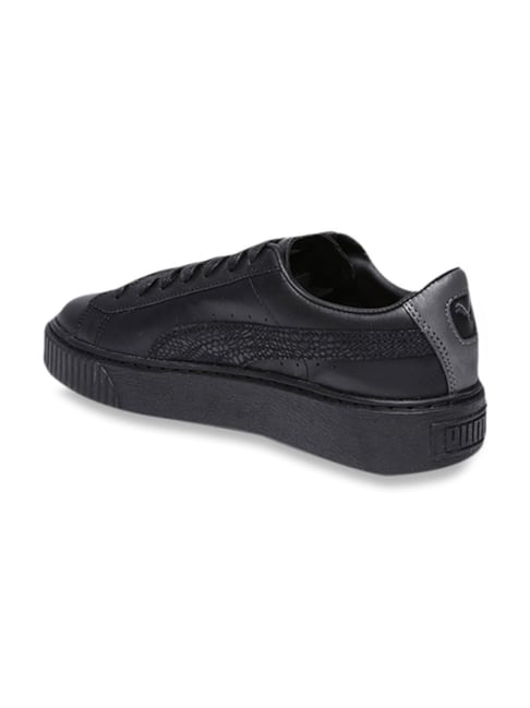 Puma Women s Basket Euphoria Black Sneakers