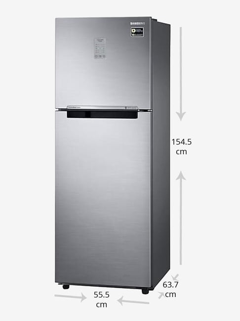 Buy Samsung Rt28r3744sl 253 L Inv 4 Star Double Door Refrigerator