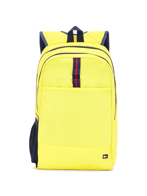 Tommy Hilfiger Andrew Yellow Polyester Backpack