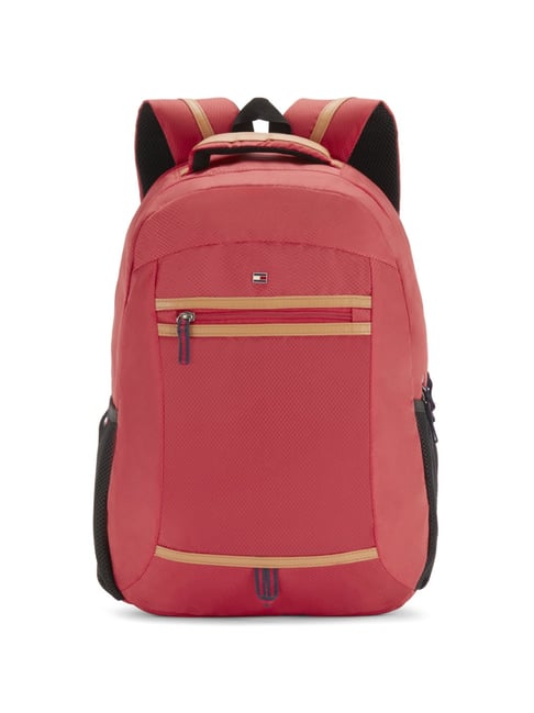 Tommy Hilfiger Tyson Red Polyester Backpack