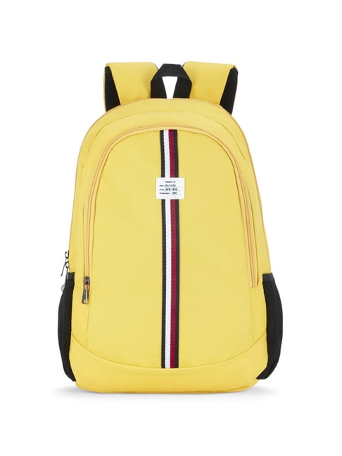 Tommy Hilfiger Biker-Stp Plus Yellow Polyester Backpack