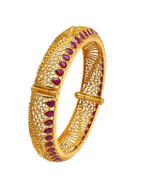 Joyalukkas Pride Diamond Collection 18k yellow Gold Women Bracelet   Amazonin Fashion