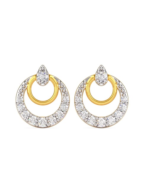 Buy Celestial Shimmer Diamond Earrings- Joyalukkas