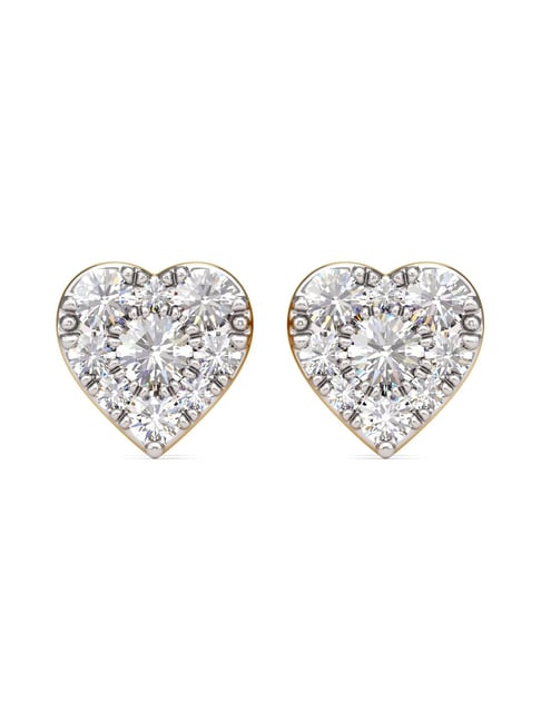 Joyalukkas 18 kt Gold & Diamond Stud Earrings-picture-47