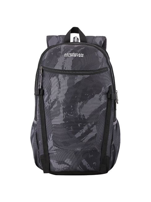 American tourister 28 shop ltrs black casual backpack